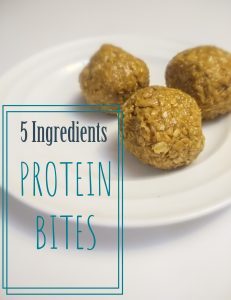 5 Ingredient Protein Bites